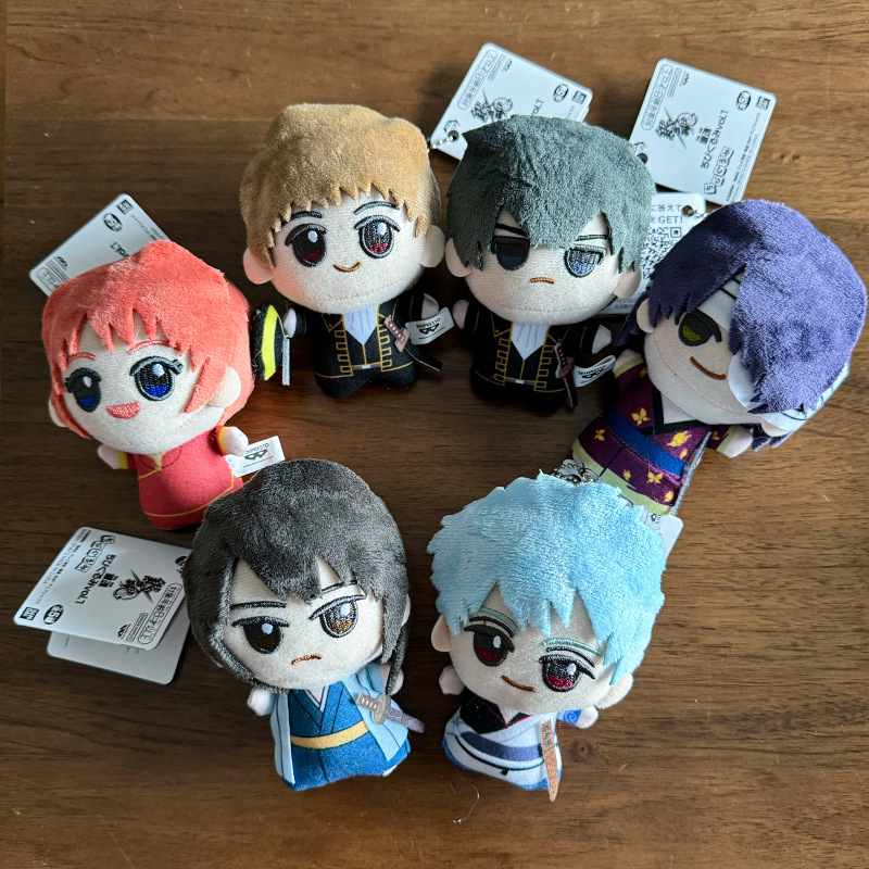 漫画アニメ銀魂ヌヌ銀時ペンダント小太郎ぬいぐるみキーホルダーかわいいペンダントバッグペンダント|undefined