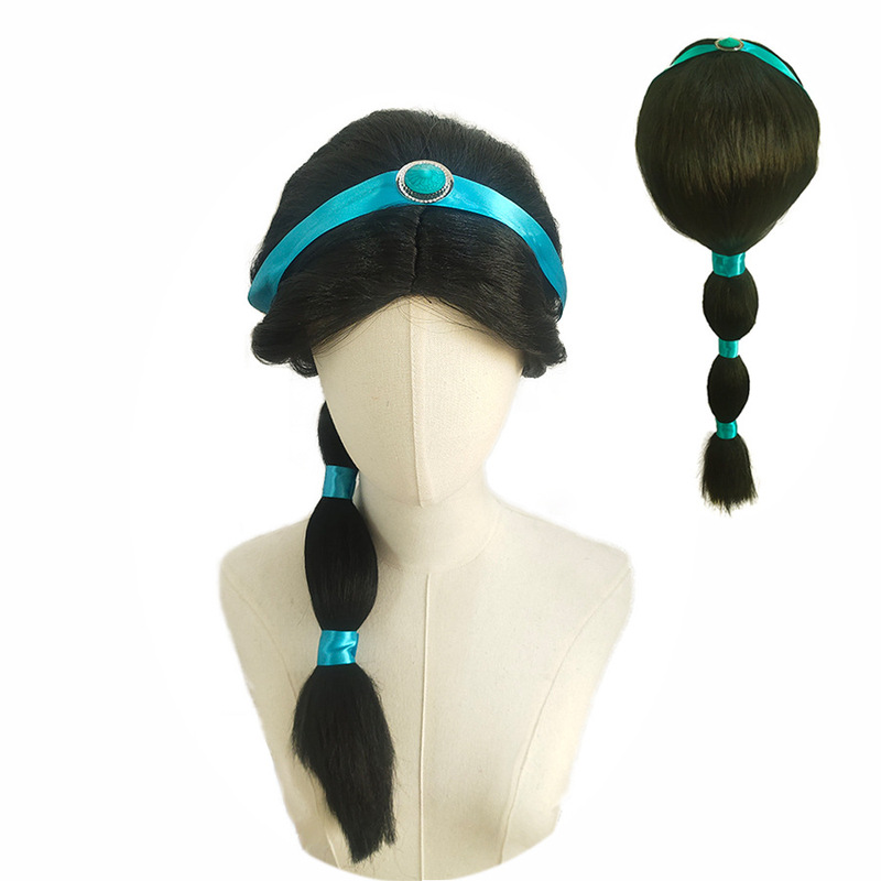 Cross-border Princess Dinis Wig Elsa Anna Mermaid Sleeping Beauty Bell Rapunzel Wig Cross-border Princess Dinis Wig Elsa Anna Mermaid Sleeping Beauty Bell Rapunzel Wig