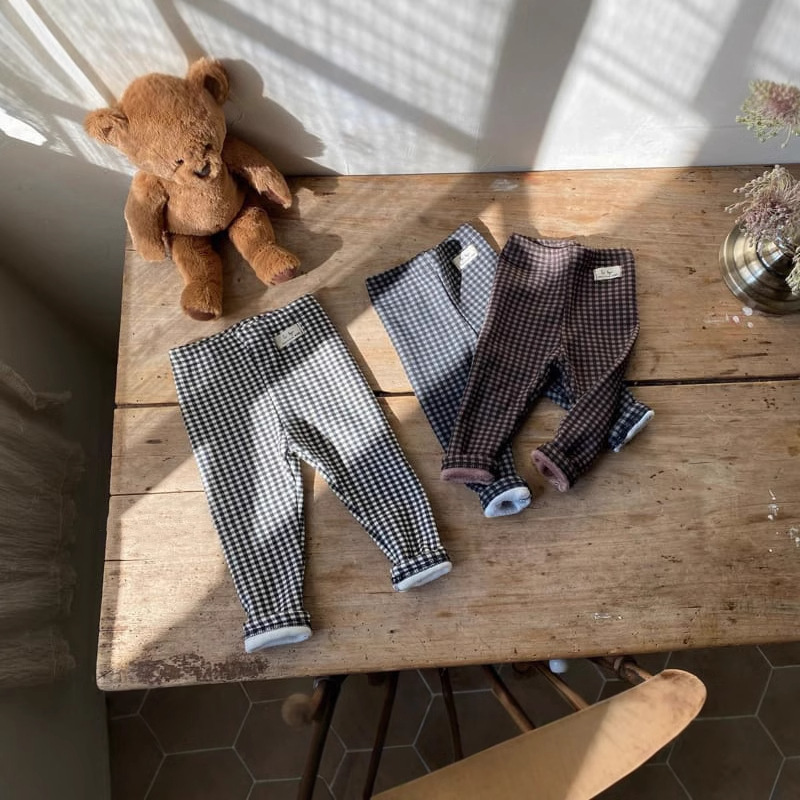 Polainas forradas de lana para niños Ropa de invierno de estilo coreano polainas engrosadas para niñas pantalones de Bebé Pantalones cálidos para bebés