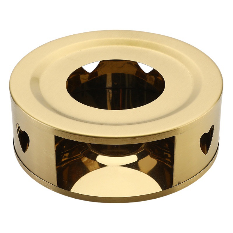 Estilo coreano de acero inoxidable té calentador hogar al aire libre estufa té cocina calefacción base té calentador ventas directas de la fábrica en stock