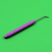 TPR編織器鈎針 彎頭鈎針 塑料針鈎針 彎鈎針 挑針