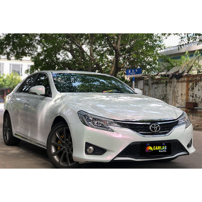 Dingzhi White to Color PET Car Film OEM (Auto Color Change Film) - red-152m16m