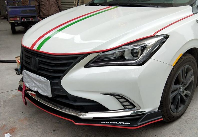 Car Universal Front Shovel, Sedan, Hatchback, Front Lip Size Surround Modification, Front Chin, Front Bumper Decoration Parts