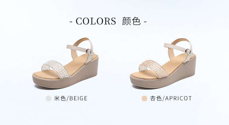 Giày cao gót gót xuồng đính đá nữ phong cách Hàn Quốc, tôn dáng — M582 Màu mơ chi tiết 8