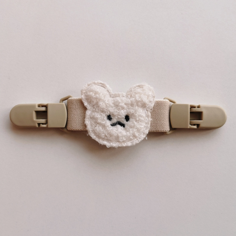 INS estilo coreano clip de suspensión oso pantalones de tirantes para niños clip anti-caída clip de la correa del hombro soporte de la falda de la suspensión antideslizante artefacto de hombro image 9
