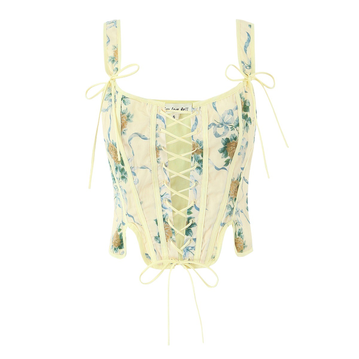 Spring fresh Lemon yellow brace