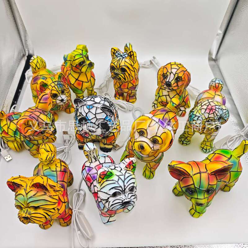 跨境魔幻幻彩奇异狗狗灯Cat Lamp-Dachshund Lamp-Bigfoot Lamp|undefined