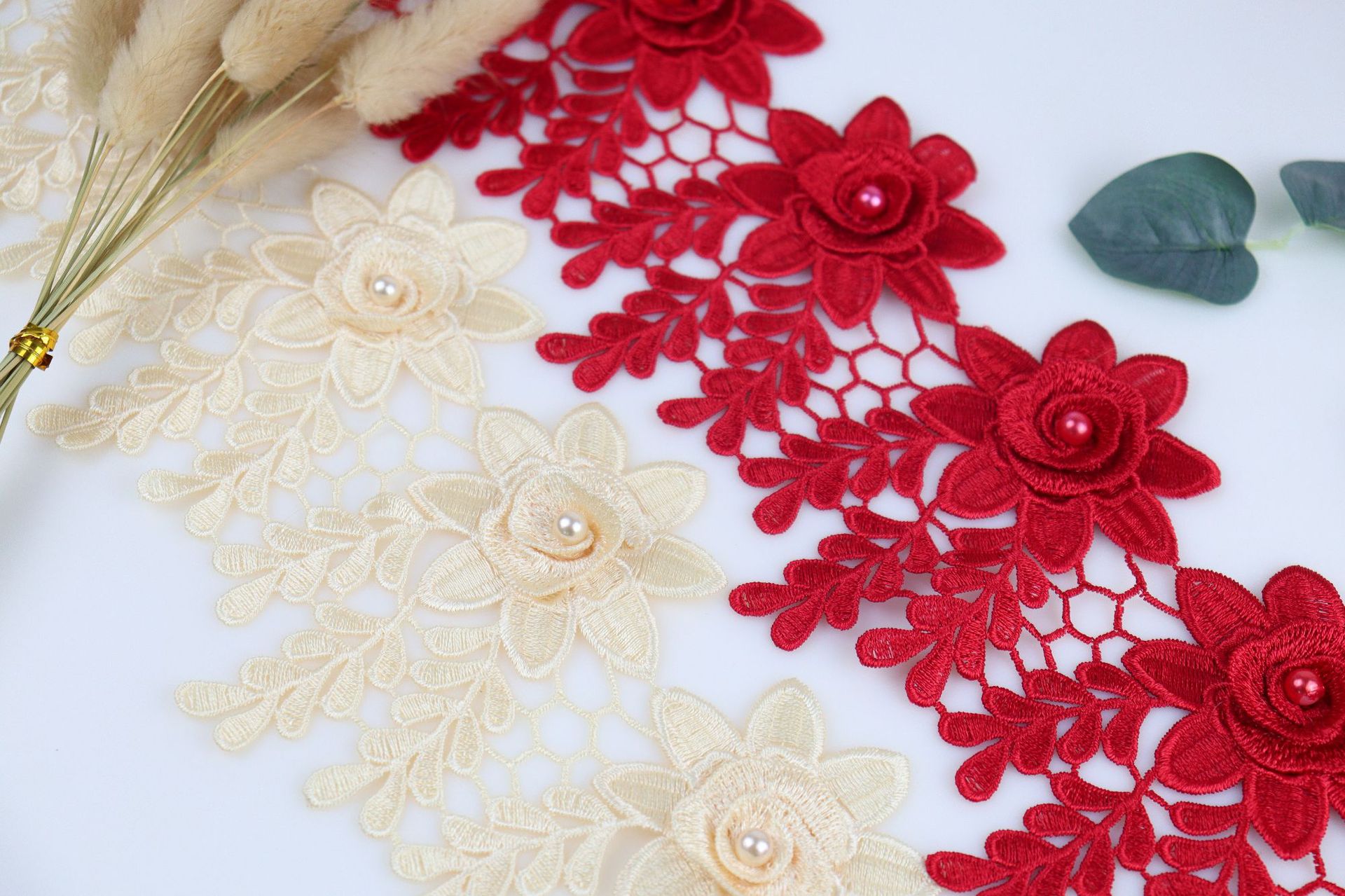 钉珠水溶刺绣条码