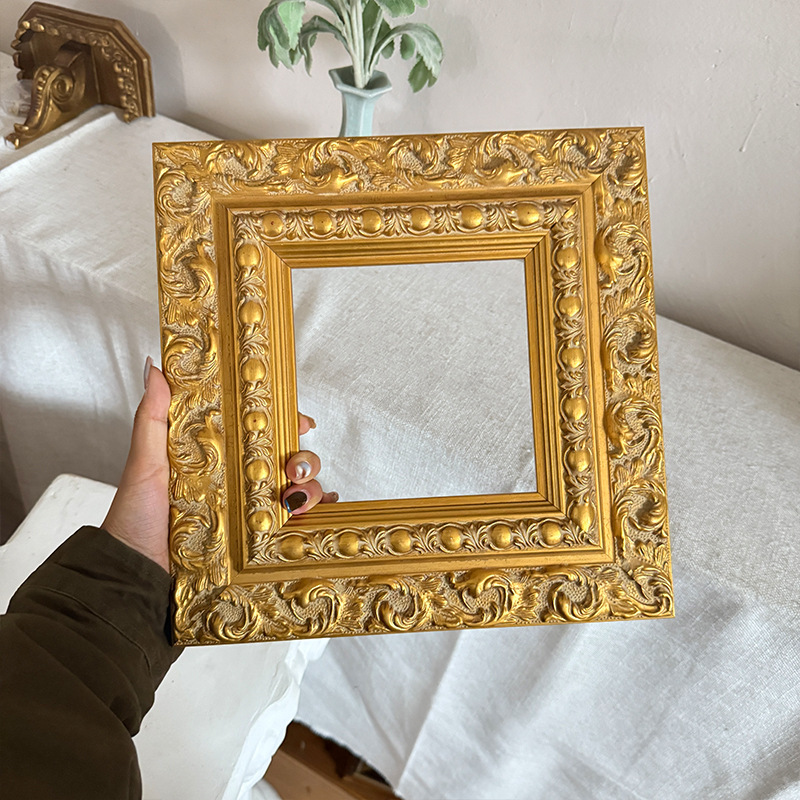 American, French, European Oil Painting Gold Foil Custom Wooden Framed Wooden Picture Frame Solid Wood Frame Self-Assembled Photo Frame Empty Frame American, French, European Oil Painting Gold Foil Custom Wooden Framed Wooden Picture Frame Solid Wood Frame Self-Assembled Photo Frame Empty Frame