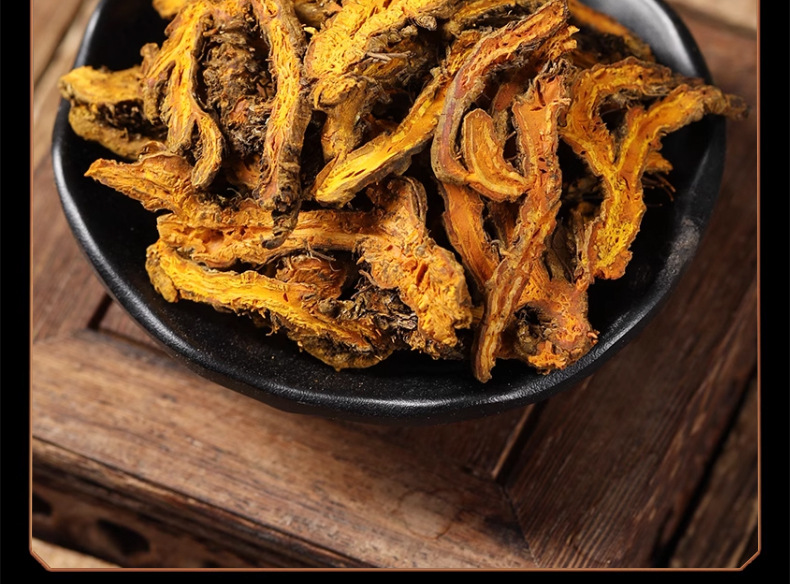 Dried Coptis Root Slices Huang Lian 500g Chicken Claw Grade Sieved Coptis chinensis for Decoction specifications