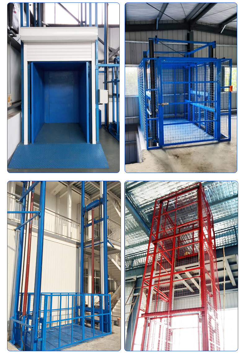 Industrial freight elevator manufacturer: 5-ton and 10-ton large-capacity rail-guided freight elevators for workshop transportation equipment