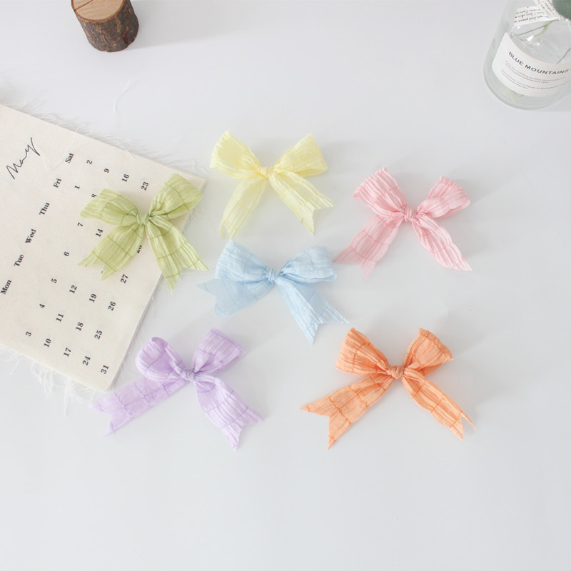 Seven-color butterfly pin accessory for girls' hair clips, headwear accessories, socks, scarves, and other accessories, manufacturer wholesale.