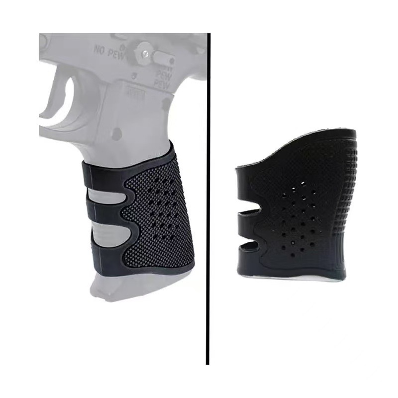 跨境 temu Glock手把防滑套G17 G18 G19通用硅胶战术快拔套防滑套|undefined