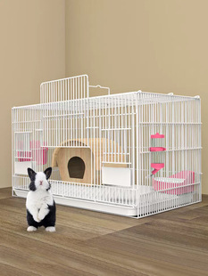 Rabbit Cage for Home Indoor Use, Large Size for Guinea Pigs, Small Rabbits, Rabbit Pet House, Rabbit Villa