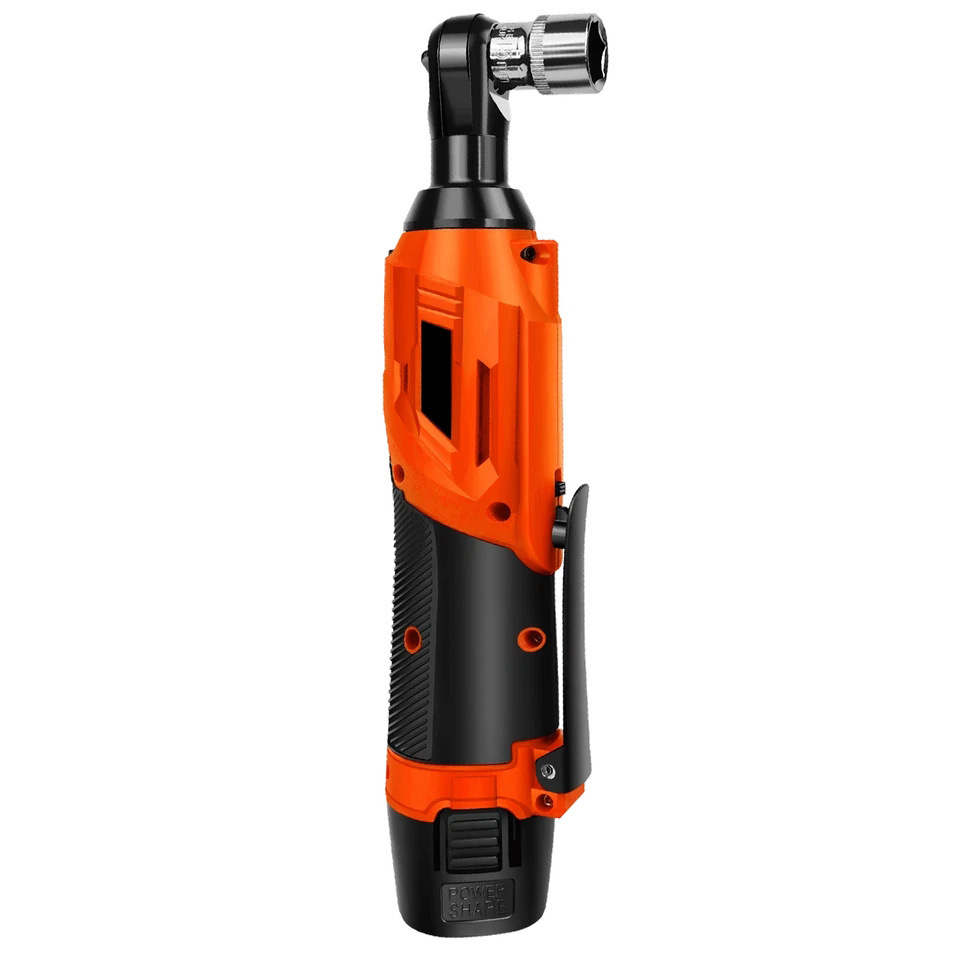 Llave de Trinquete Eléctrica de 12V y 90 Grados de Nailon para Reparación de Automóviles
