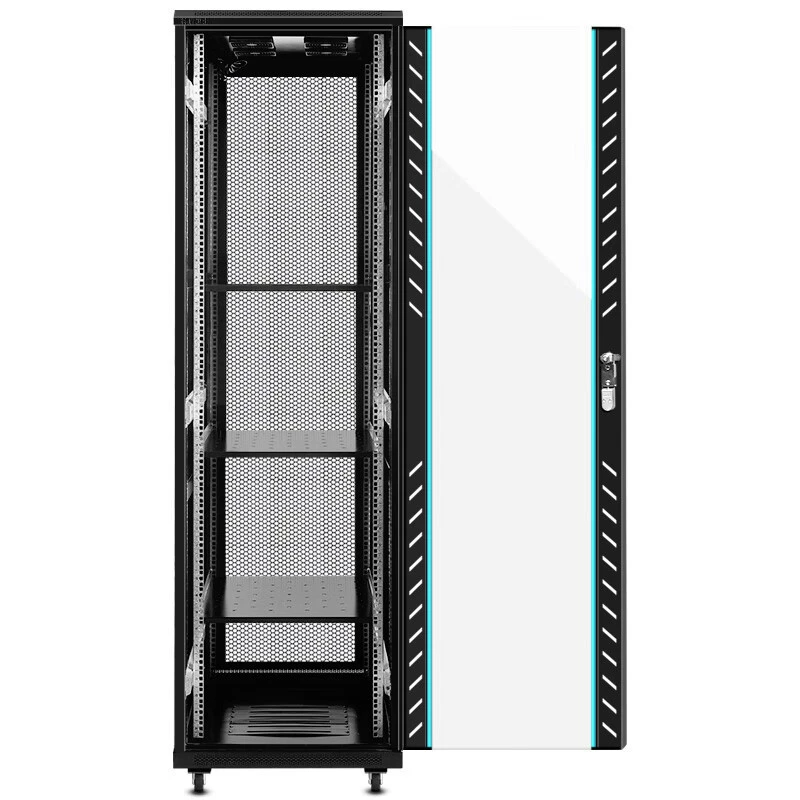 Стандартный серверный шкаф Shield Guardian SDWS на 2 метра, 42U, стеклянная дверь, глубина 1000 мм, 19 дюймов, слабый ток