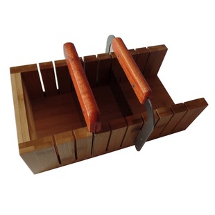 Handmade Soap Cutter Solid Wood Multi-Slot Cutting Soap Table Plus Wavy Flat Knife Matching Set Manufacturer New Product