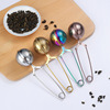 Manufactor Selling goods in stock 304 Stainless steel spherical Tea makers clamp Tea ball punching Tea strainer