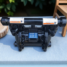 气动液体昆山离心式三缸隔膜离心泵第三代粉卸料防爆喷漆厂家泵