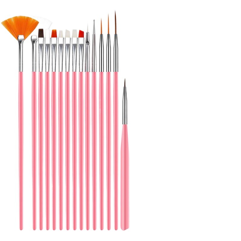 Amazon popular uñas herramientas traje 15 pintura bolígrafos taladro pluma uñas disco joyería estaño papel de aluminio