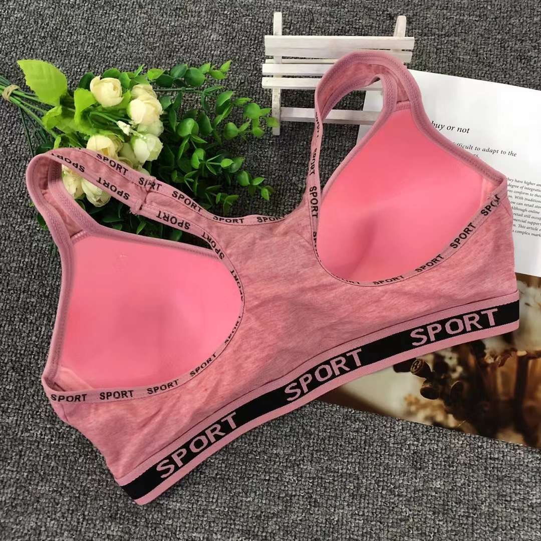 Nueva inconsútil alto elástico belleza de alta calidad las mujeres chaleco inalámbrico yoga sujetador ropa interior deportiva al por mayor image 5