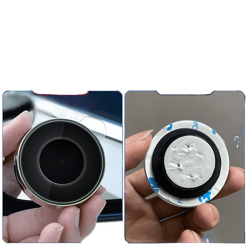 倒车盲区辅助镜神器小圆镜高清汽车后视镜吸盘式可度开车变道|undefined