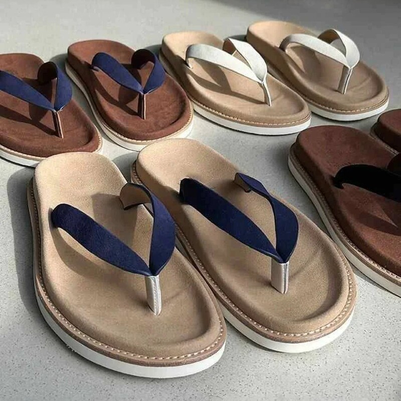 Old Money Style Flip-Flops for Men 2026 Summer Non-Slip Suede Soft Leather Slippers Versatile Beach Thong Sandals Old Money Style Flip-Flops for Men 2026 Summer Non-Slip Suede Soft Leather Slippers Versatile Beach Thong Sandals