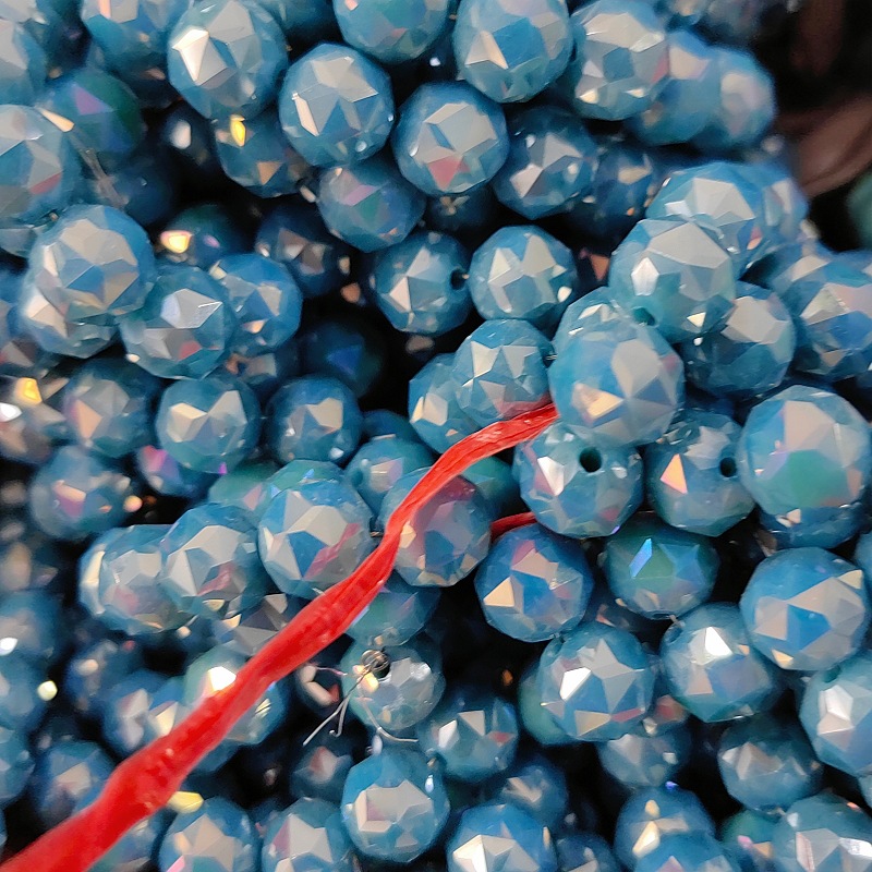 Mayorista 10mm cristal bola de flores galvanizado de alta temperatura abdiy bola de vidrio de colores pulseras collares pendientes accesorios de ropa