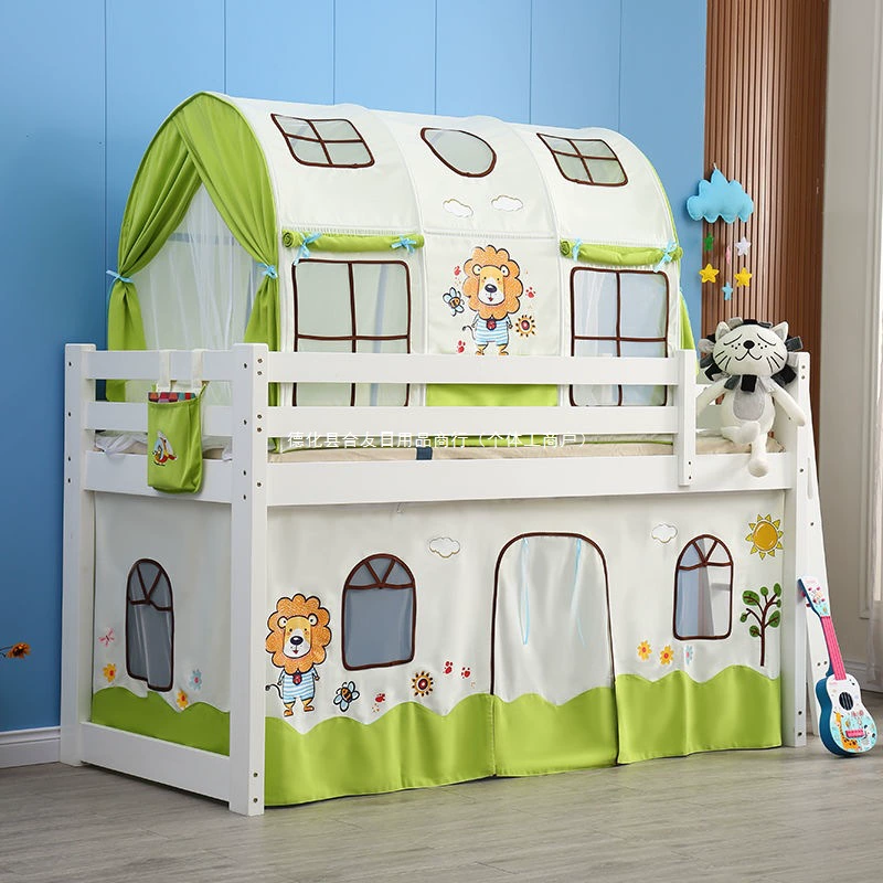 Детский игровой домик-палатка, домик для дома, тканевый игровой замок для мальчиков и девочек, домик для сна принцессы, отдельная кровать