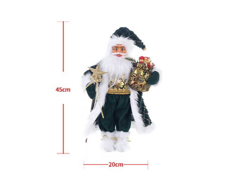 Kerstman pop decoratie voor kerstboom en raamversiering_voghion.com