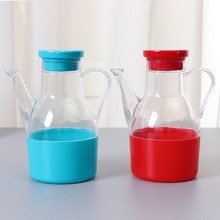 W-6塑料油壶家用装油厨房醋壶小油罐酱油香油瓶调料瓶油壶瓶子