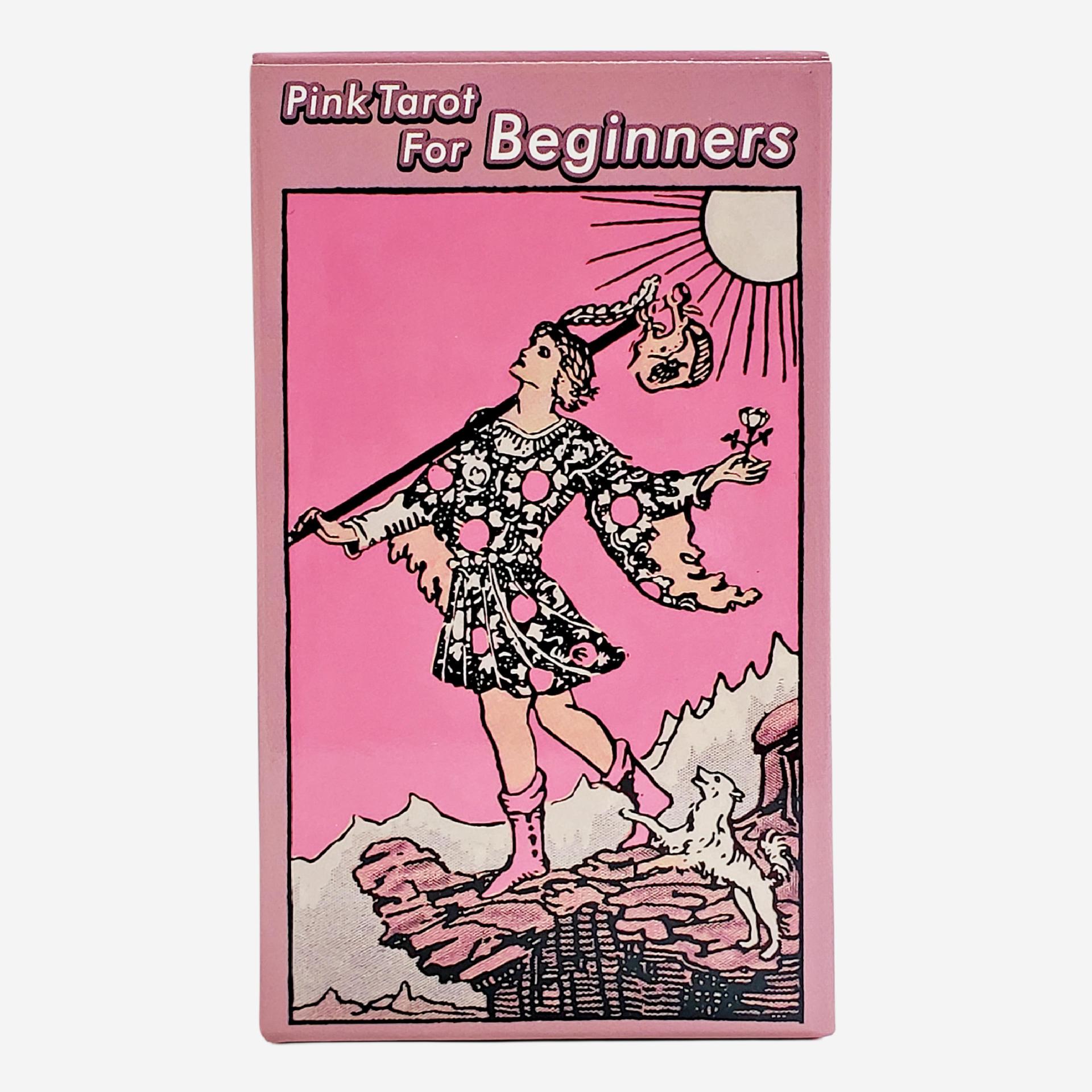 Waite Tarot Cards For Beginners Pink Edition Party Game_voghion.com