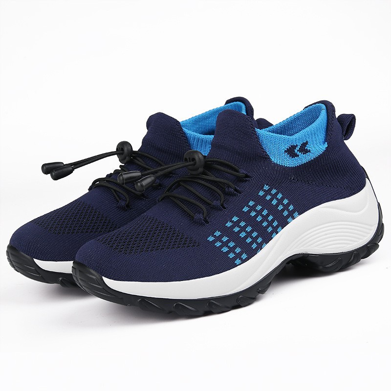 1855 다크 블루 레이스 양말