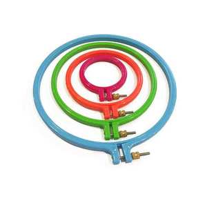 Skc Cross-Stitch Embroidery Hoop Plastic Cross-Stitch Frame Embroidery Tool Embroidery Hoop Multiple Sizes