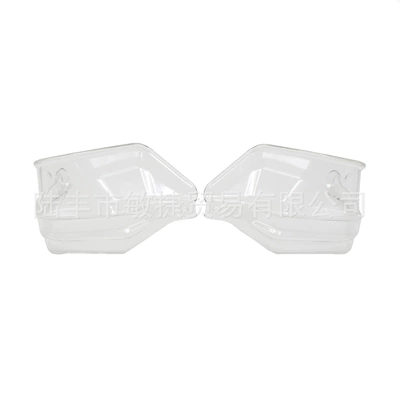 Suitable for Bmw Waterbird R1200Gs R1250Gs F850Gs Adv Hand Guard Heightening Piece (Motorcycle front windshield) - transparent