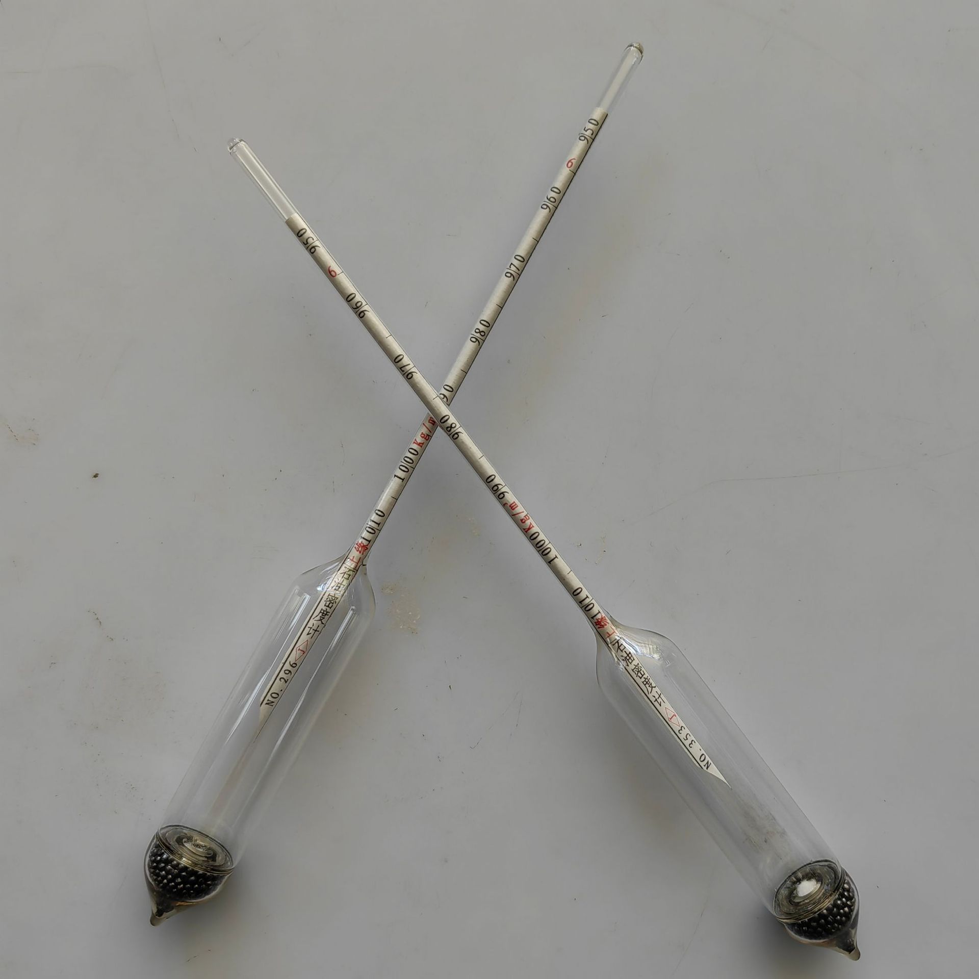 密度计 石油密度计 YB-2 1.010-1.070 一支起售