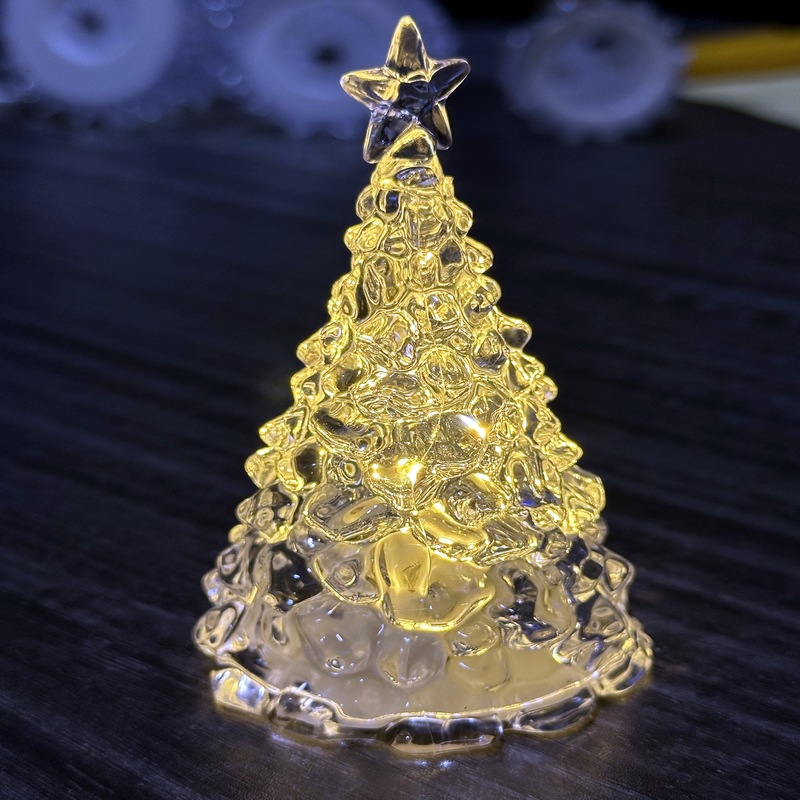 圣诞星冰山灯10cm