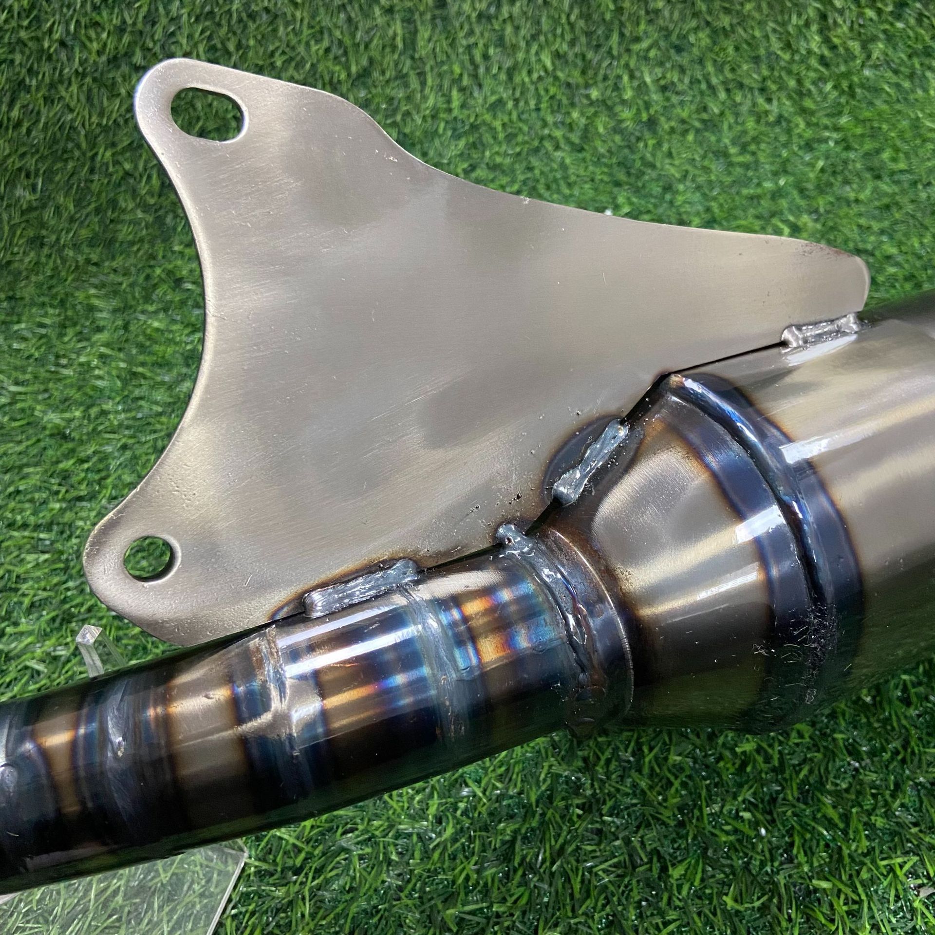 Taiwan V8 manual exhaust pipe JOG50 JOG90 sail AF18 AF27 DIO50 for 70-90CC