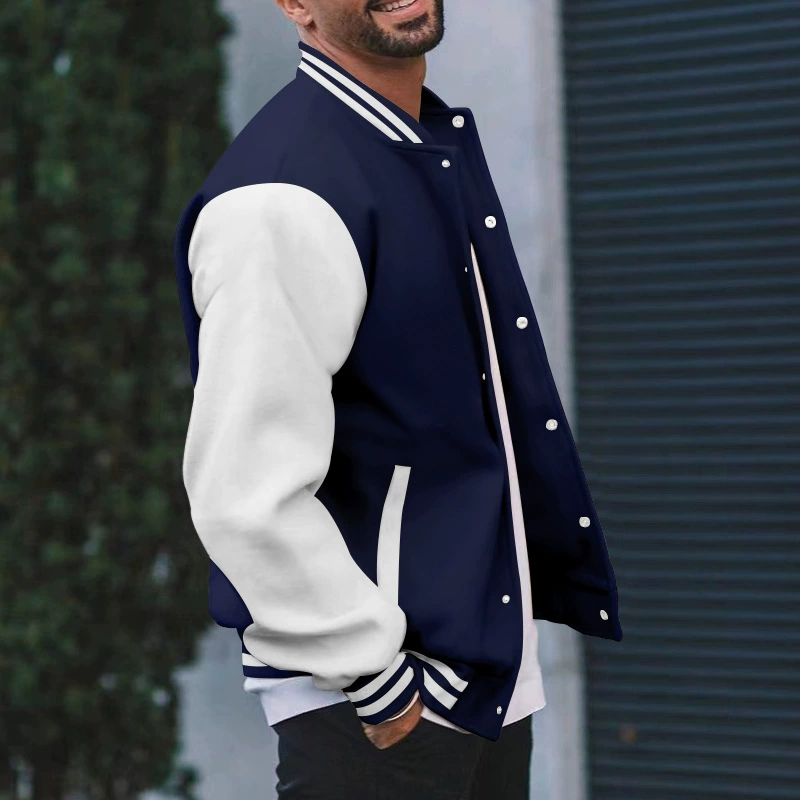 Оверсайз бейсбольная куртка унисекс, подростковая, осень, стиль varsity, S–XXXL, с печатью логотипа