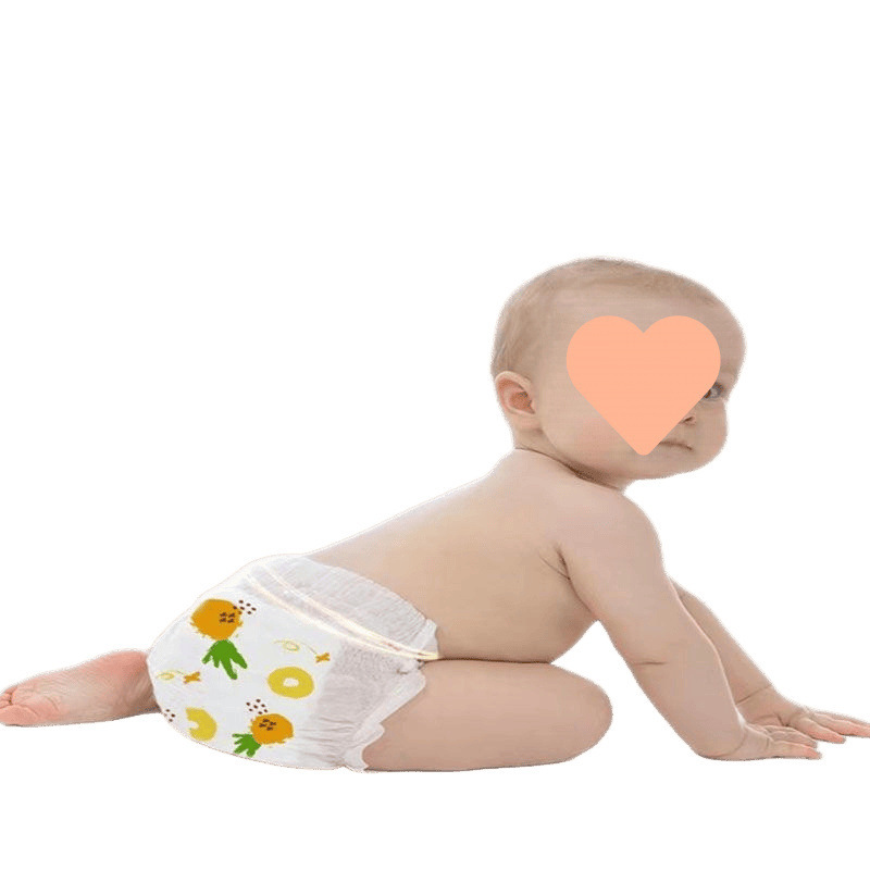 [95% 評価率 Babu Dou プルアップ パンツ いたずらパイナップル パンツ XXL 超薄型通気性男性と女性のファットベビー下着|undefined