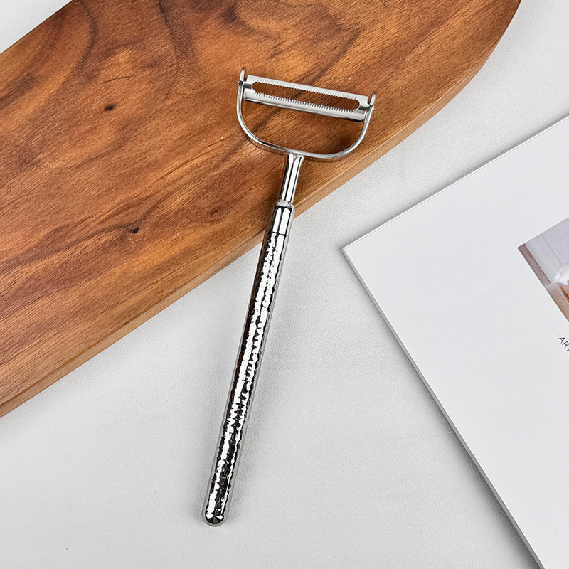 Chockmen Zhuo Deming 18 / 10 acero inoxidable martillo cuchillo de peeling cuchillo de peeling de melón