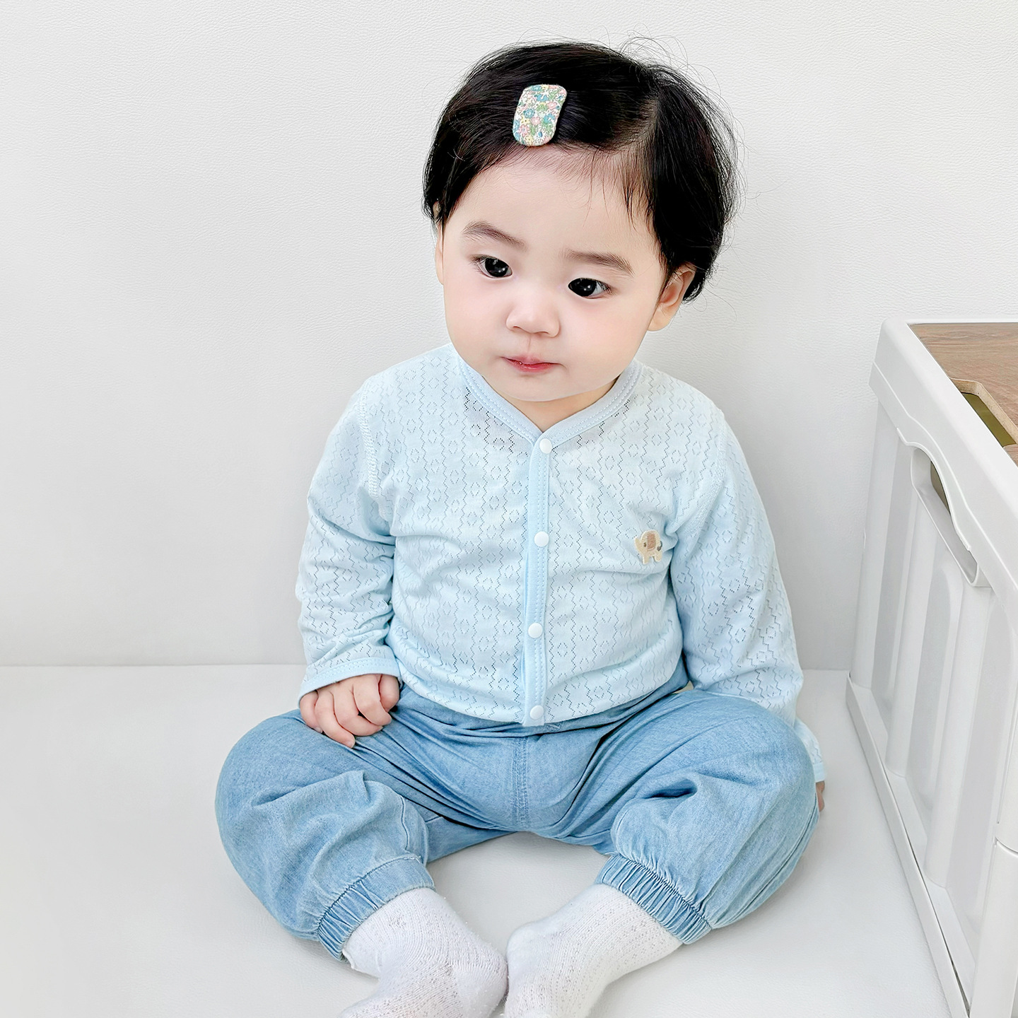 Baby sunscreen, chaqueta de verano, chaqueta delgada, cardigan, chaqueta, ropa de niños, aire acondicionado, ropa de verano para bebés image 9