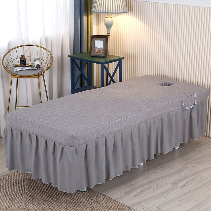 두껍게 브러시 처리된 미끄럼 방지 회색