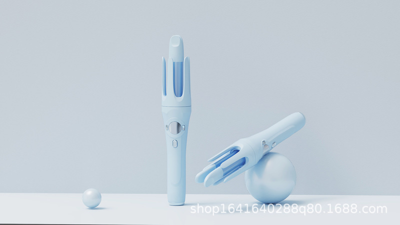 ワイヤレス自動カール棒大巻き32MM大波巻き棒USB充電カール器クロスボーダー便利パーマ|undefined