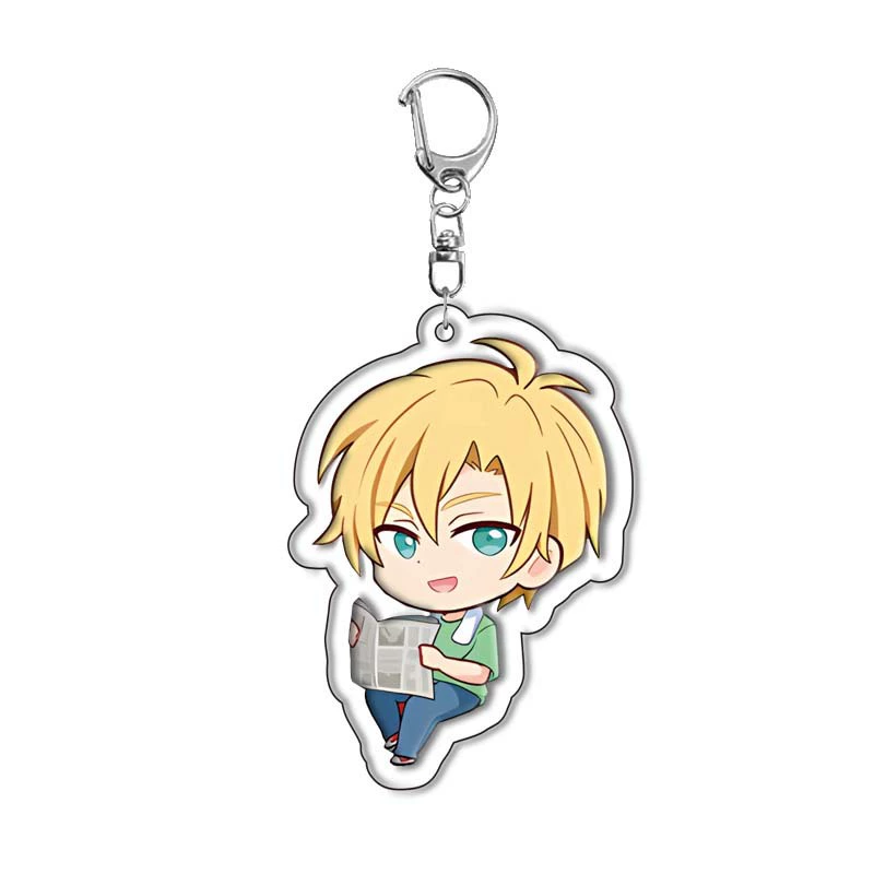  Banana fish дрожь убивает Ackle брелок подвеска вокруг Креста - пограничное место
