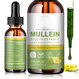 ë�ﻨ�΄� Mullein���R�d���NƷ���~�G�ؽӹ�ľ����ȡ������60ml
