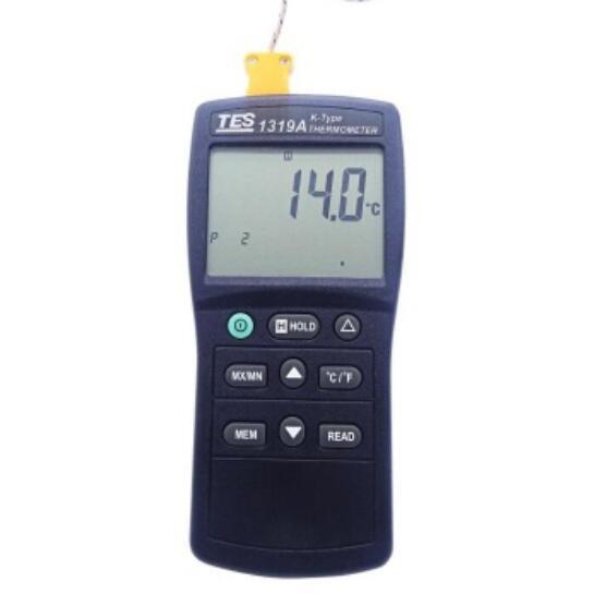 泰仕TES-1319A数字温度计 测温仪 表面测温仪 数显温度表