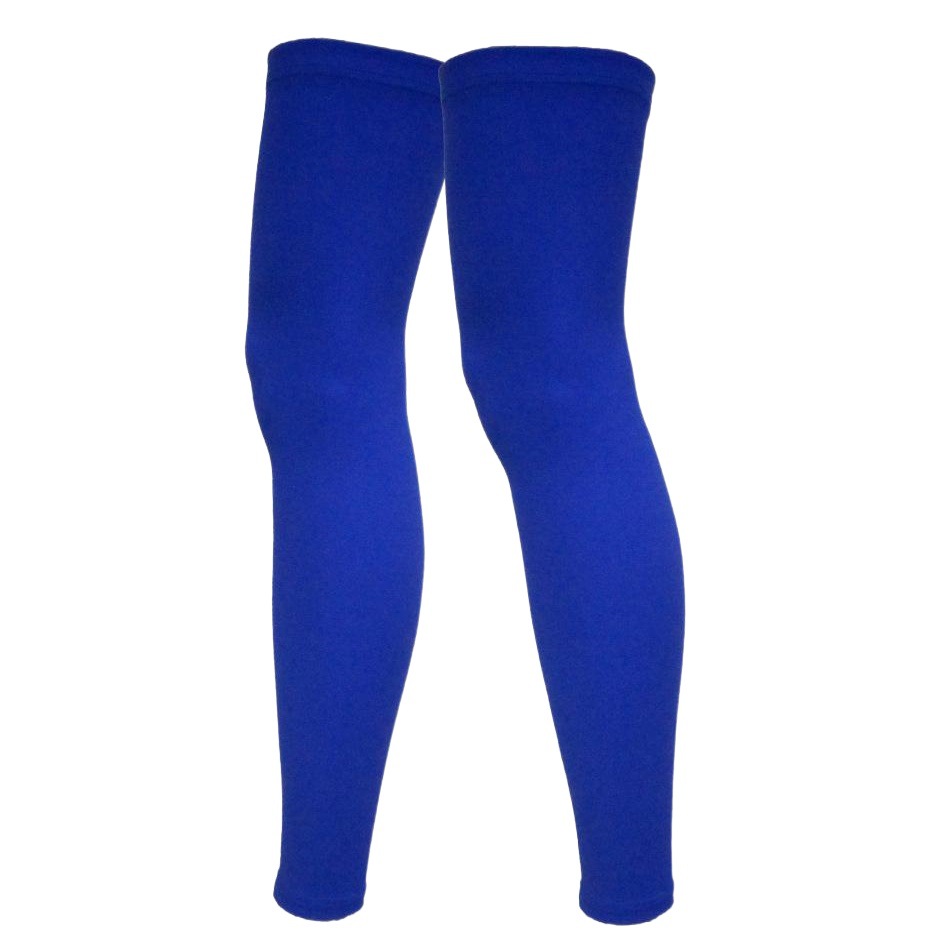 Spot Nylon Ice Silk Lycra Cycling Outdoor Leg Covers Elastic Breathable Tight Solid Color Sports Leg Protectors