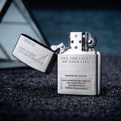 Z8086C佐羅信息煤油打火機防風簡約個性創意復古男士珍藏送禮