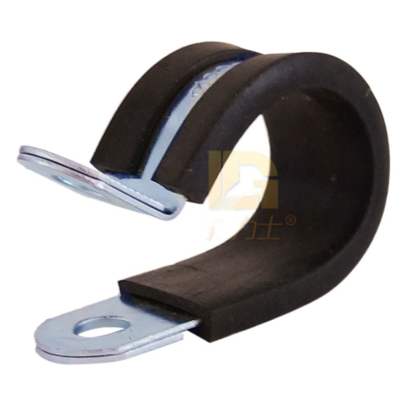 R-образный резиновый зажим для прокладки Железный оцинкованный 201304 из нержавеющей стали Резиновая полоса горловины Резиновая полоса седло карта
